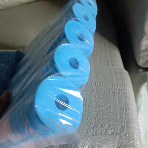 EVA foam main shaft large object foam coiling wire wrapping board colorful wood grain coiling foam winding shaft