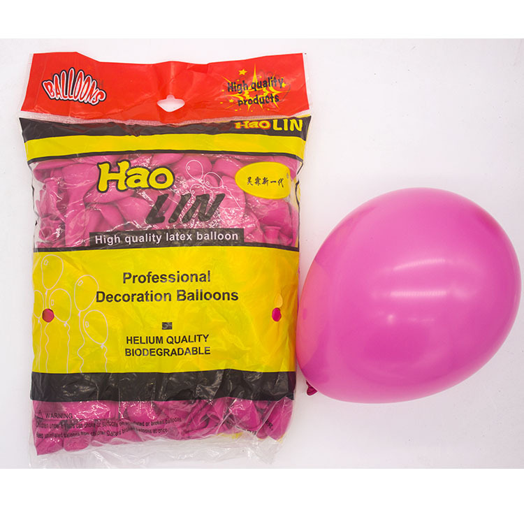 161g Weight Solid Color Emulsion Party Balloon