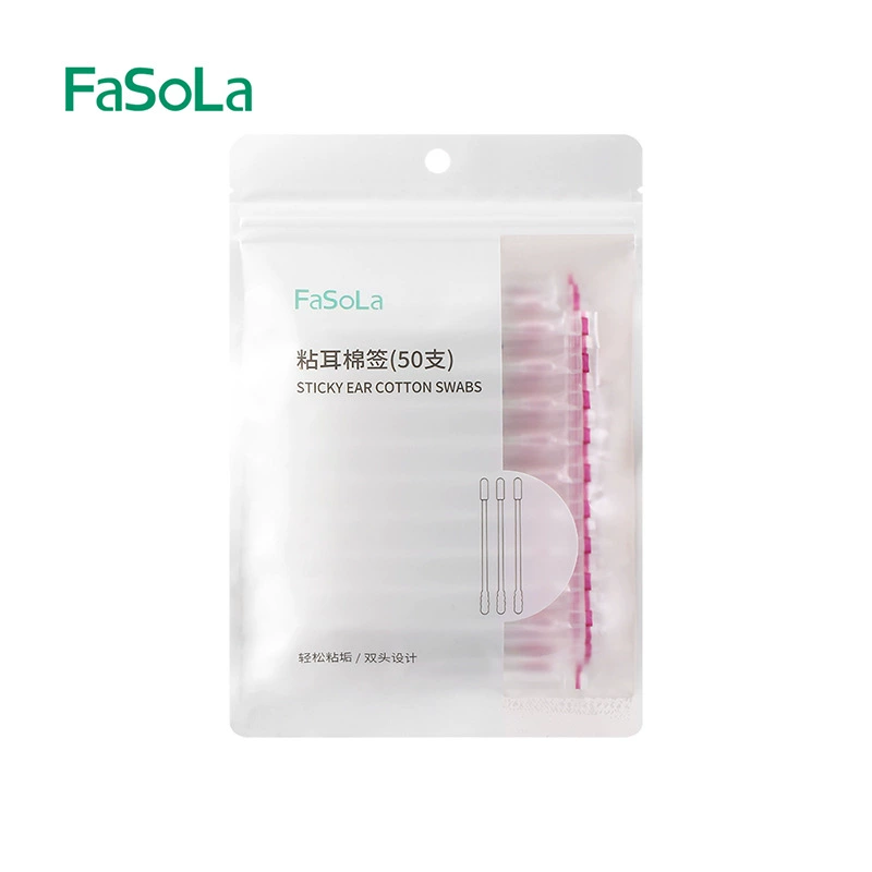Одноразовые ватные палочки FaSoLa, палочки для ушей