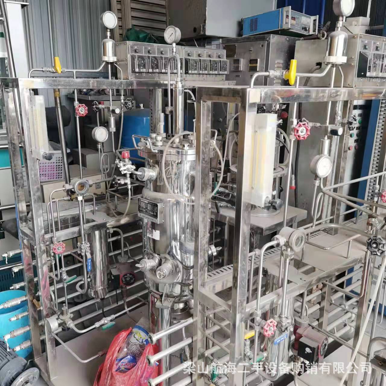 销售二手微生物发酵罐 二手双联三联生物发酵罐 液体固体发酵罐