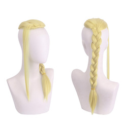 Dokkuro wig Tokyo Manji Revengers cosplay anime wig Rongongusi Ken wig light yellow whip style
