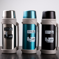 Vacuum car thermos cup men's stainless steel thermos kettle thermos outdoor portable large capacity travel 3000ml