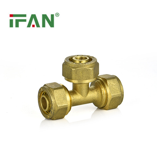 Aluminum-plastic pipe copper fitting brass internal and external straight through reducer slip-fit fitting copper adapter 1/2 inch 3/4 inch all copper components