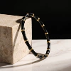 Black bamboo bracelet, 32