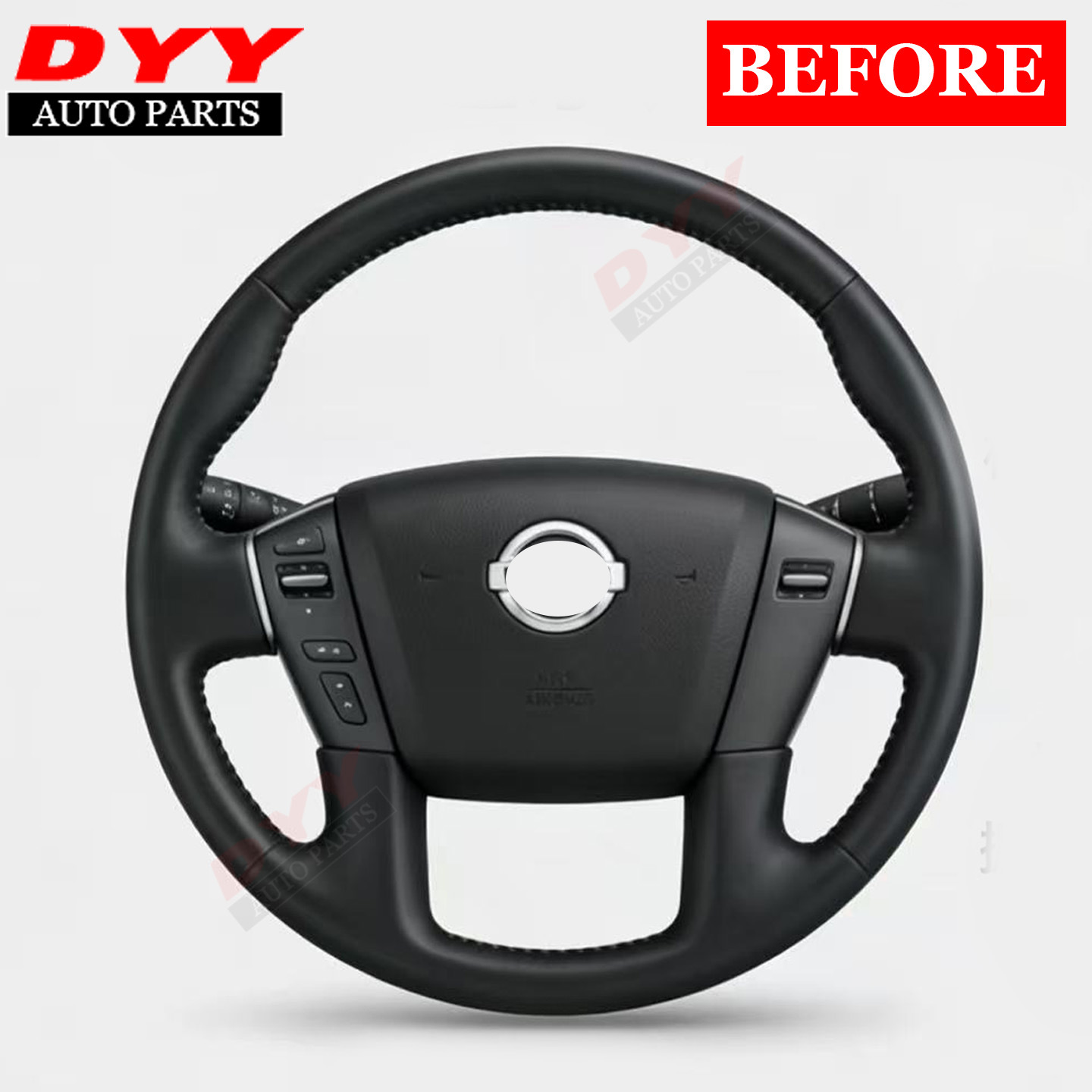 Suitable for 2012-2026 Patrol Y62 Genuine Carbon Fiber Steering Wheel Cross-Border Foreign Trade Accessories Modification