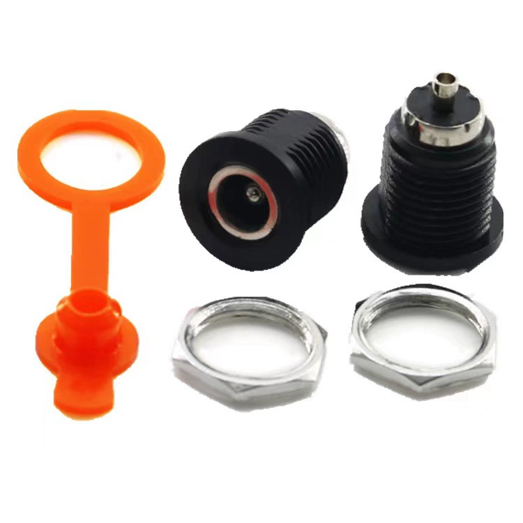DC socket DC022 DC022K card seat/bayonet installation 5.5*2.1mm DC DC charging socket