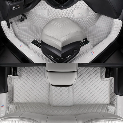 Modelə uyğun ayaqaltı | car floor mats - galaxy-l72024-2025-model-car-floor-mats-single-layer-footpad-sky-white