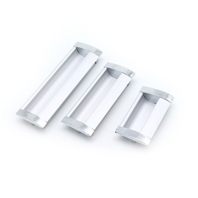 苏科普 Thickened hidden handle modern European space aluminum alloy cabinet drawer door handle wholesale