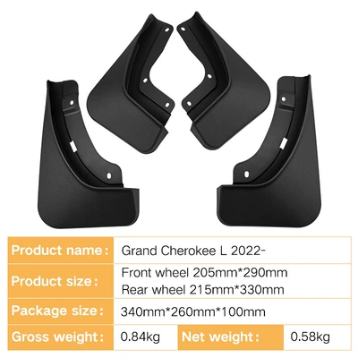 Suitable for Jeep Mudguard