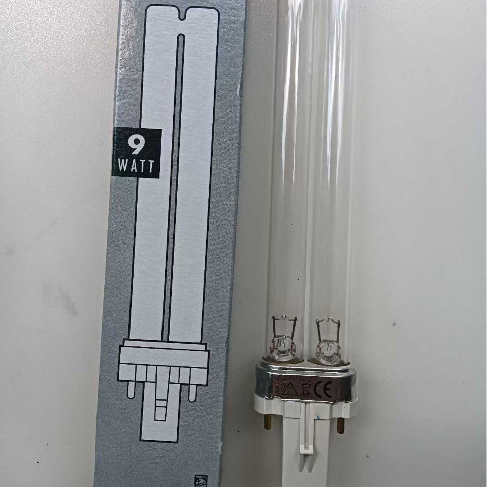 飞利浦UVC杀菌灯  PLS-2Pins PLL-4Pins 高硼紫外线灯9w