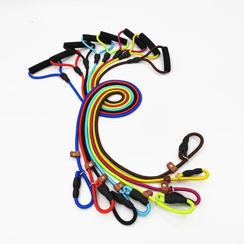 Собака взрывозащищенный удар P Веревка Тяговая веревка для собак Щенок P цепь собака Веревка Цепь для домашних животных Медведь Шиба ину французское ведро