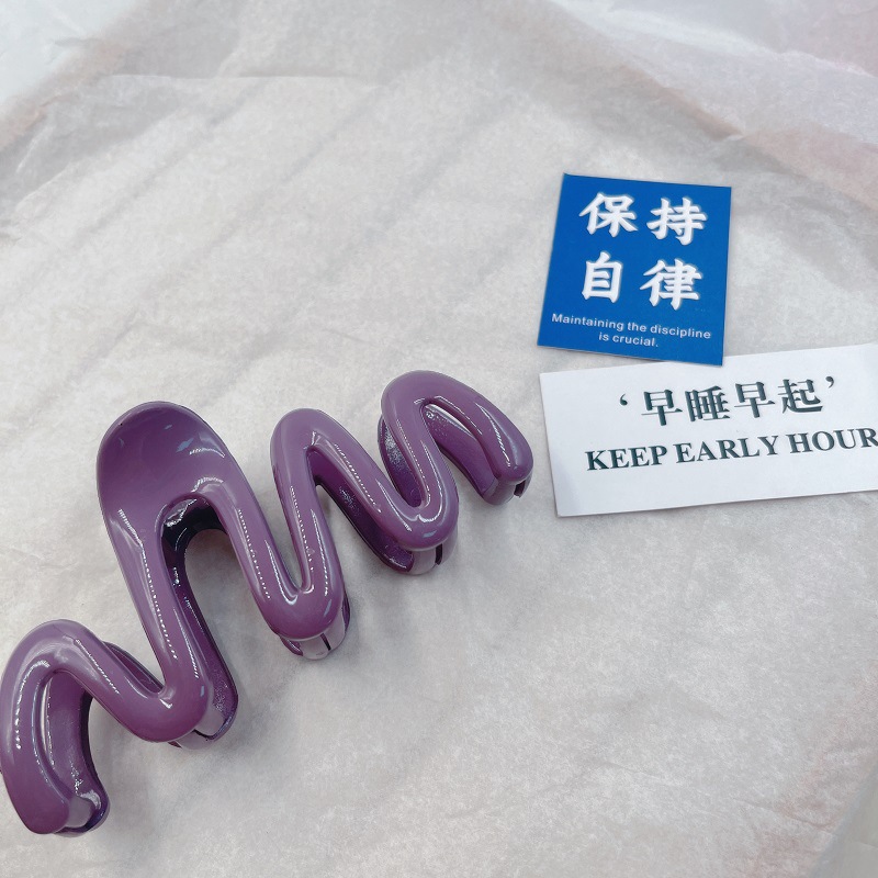 Pinza tipo tiburón extra grande de 13 cm, elegante y resistente