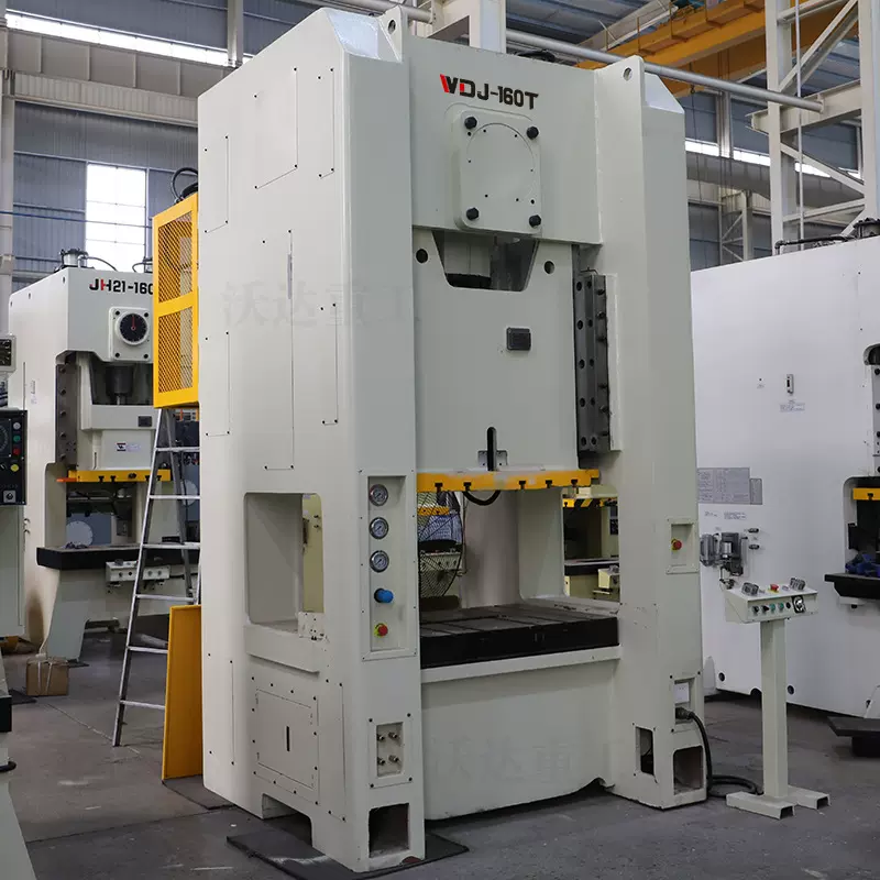 沃达WDJ闭式精密气动冲床 160吨丝网声屏障百页冲压快速龙门冲床
