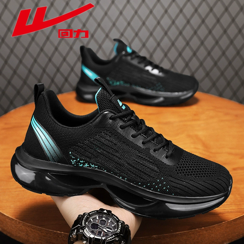 Мужские кроссовки 2025 новые летние дышащие сетчатые спортивные повседневные беговые кроссовки на толстой подошве модные папины туфли