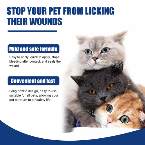 Yegbong Pet Wound Care gel Dog Cat Moss Wound Waterproof Care Wound Repair gel