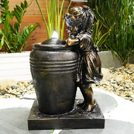 树脂工艺品;花盆容器;家用采暖炉