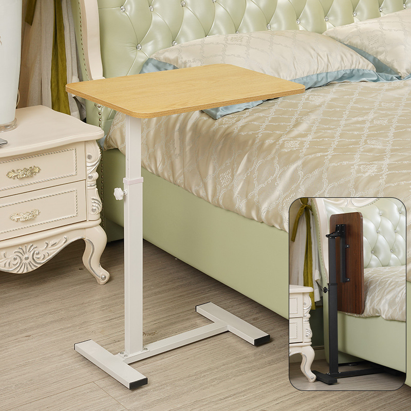 Складной подъемный мобильный Белый каркас + светлое дерево 40*60