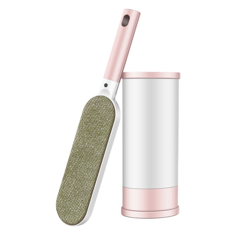 Ropa cepillo de depilación Dispositivo de pegado del pelo rodillo raspador de pelo cepillo de depilación ropa de eliminación de polvo electrostática succión pegajosa artefacto de pelo pegajoso