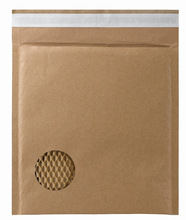 蜂窝纸信封100%全纸质可回收降解环保物流快递衬垫保护缓冲包装袋