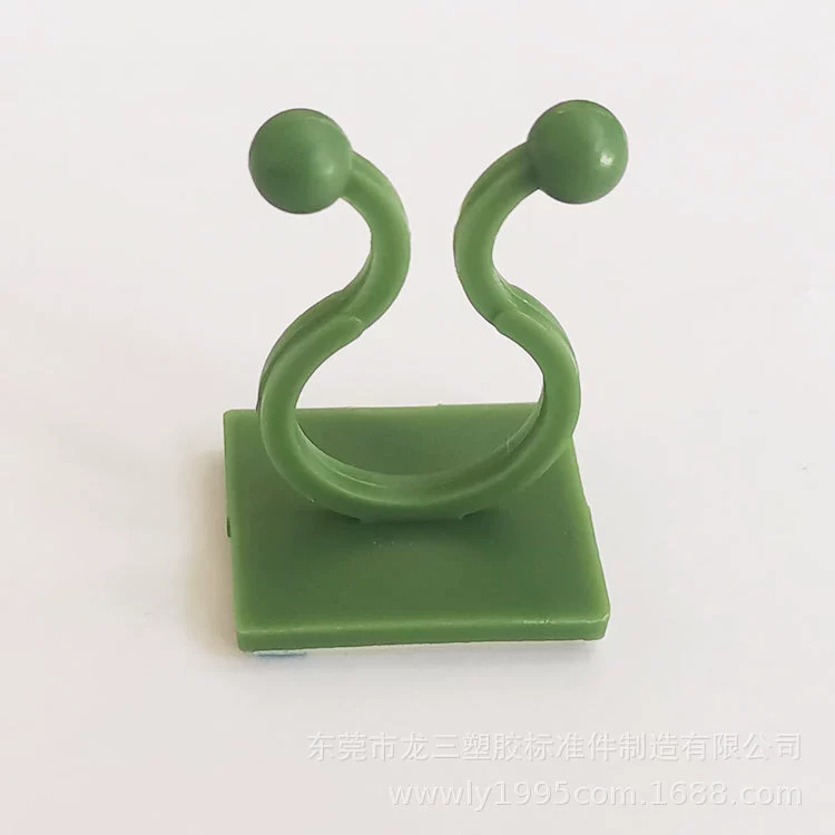 Немаркированный логатор, малый 18*22*28mm зеленая клейкая витая линия кольцо зеленый укроп взбирается на стену фиксатор