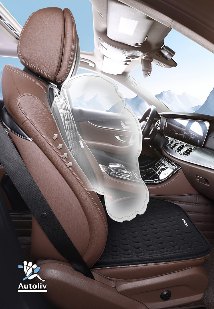 Summer Car Cool Cushion Monolithic Gel Seat Cushion Honeycomb Breathable Silicone Cool Car Cushion Office Cushion