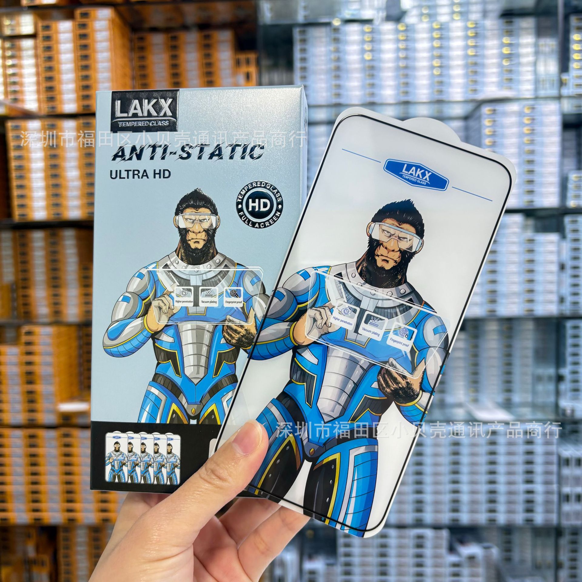 Suitable for Huawei Mate80Promax Blue Cool Gorilla Tempered Film Mate70 Electroplated Oleophobic Layer High-Definition Mobile Phone Film