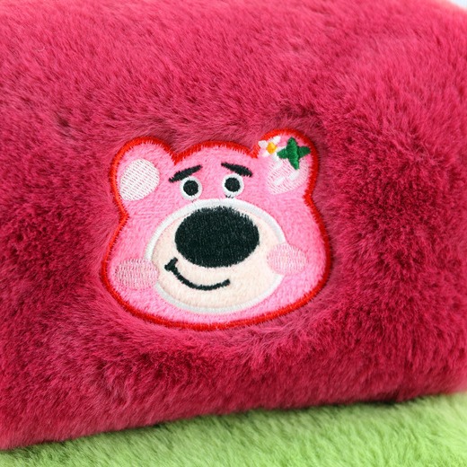 2023 nueva gran capacidad de peluche caja de lápiz de papelería caja de lápiz de dibujos animados estudiante chica bolsa de almacenamiento bolsa de cosméticos