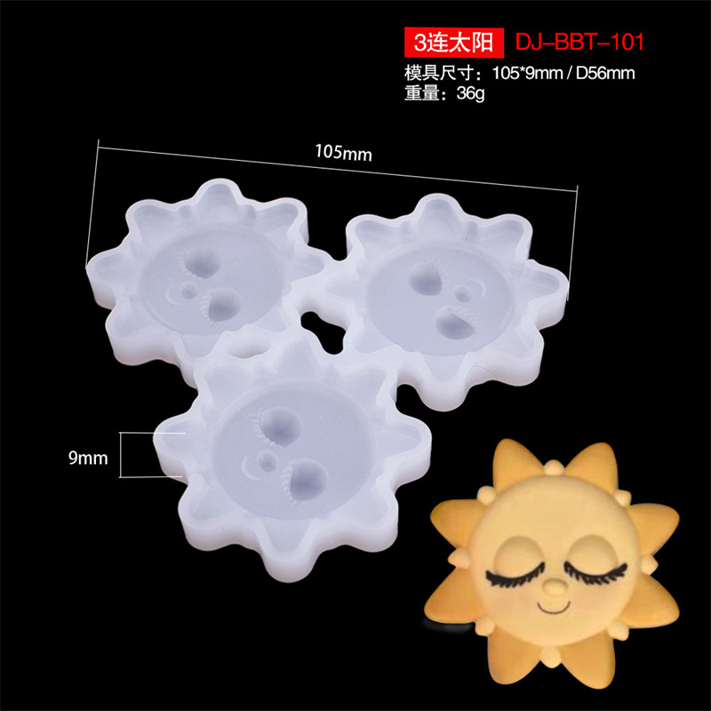 Pascua mariposa conejo huevo molde de silicona al por mayor