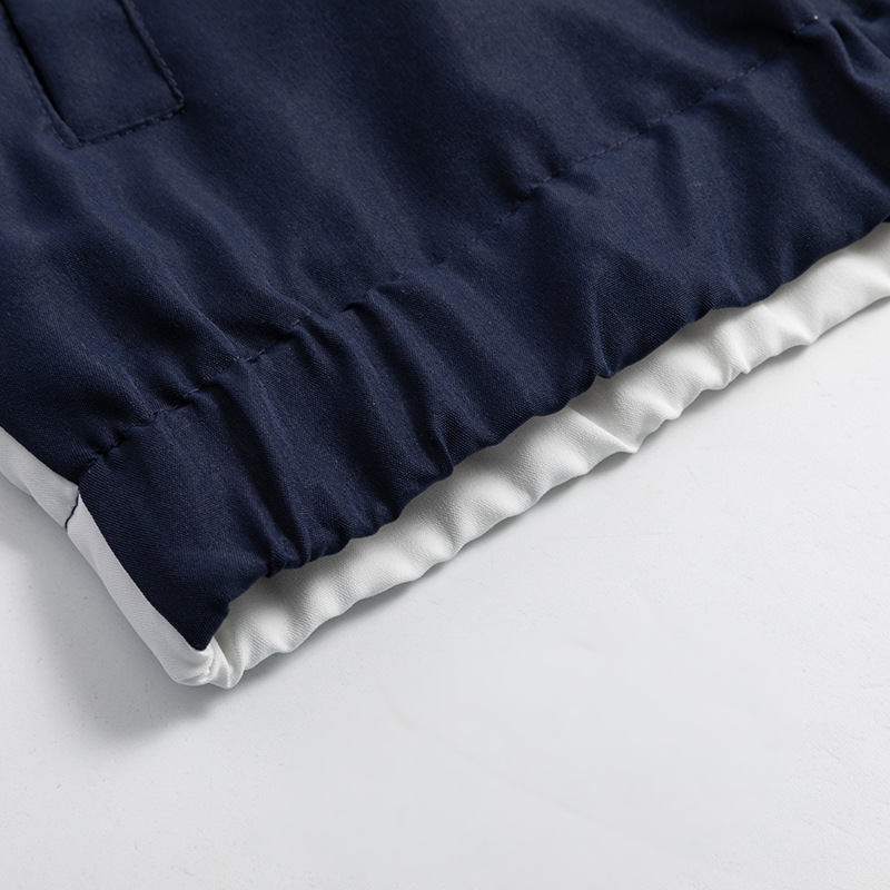 Men's loose hooded zippered shirt, double layered long sleeved autumn/winter casual jacket, men's jacket_voghion.com