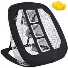 亞馬遜 高爾夫切杆練習網  室內練習訓練網 新款高爾夫練習目標網