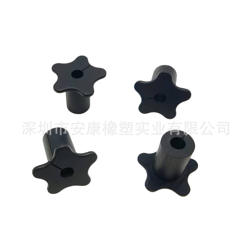 5/8 Inch 16mm Antenna Cable Grommet Cable Through-Wall Plug Rubber Wall Plug Threaded Protective Sleeve