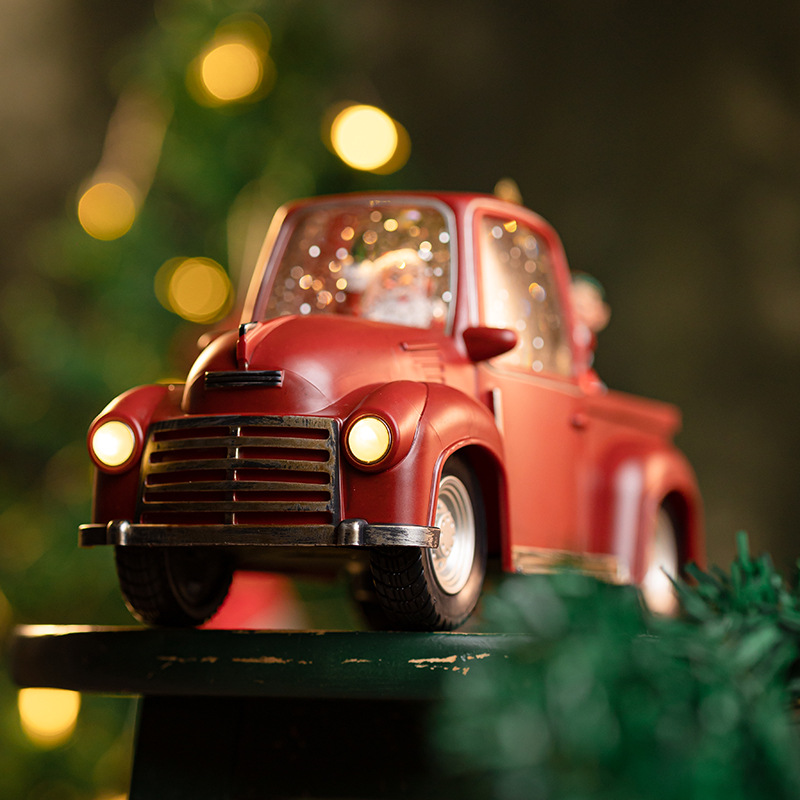 Caja de Música de Nochebuena, Caja de Música con Bola de Cristal, Papá Noel, Regalo de Cumpleaños para Niños, Edición Limitada de Navidad