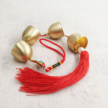 可爱中国结小风铃挂饰创意女生卧室店铺开门进门提醒铃铛挂件风玲