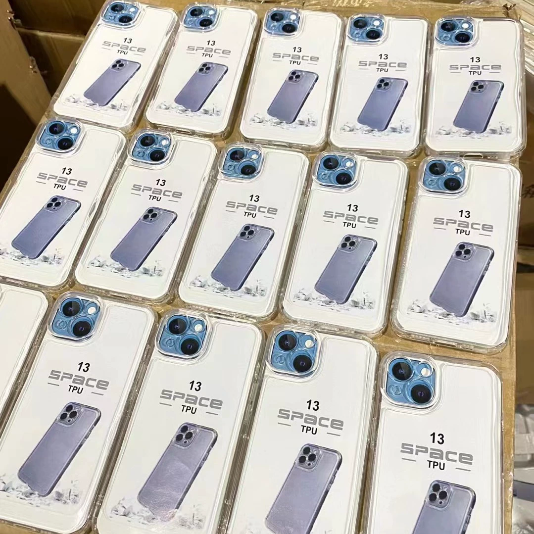 Прозрачный TPU чехол для телефона (совместимый с Apple), оболочка толщиной 1,5 мм, защита от падений