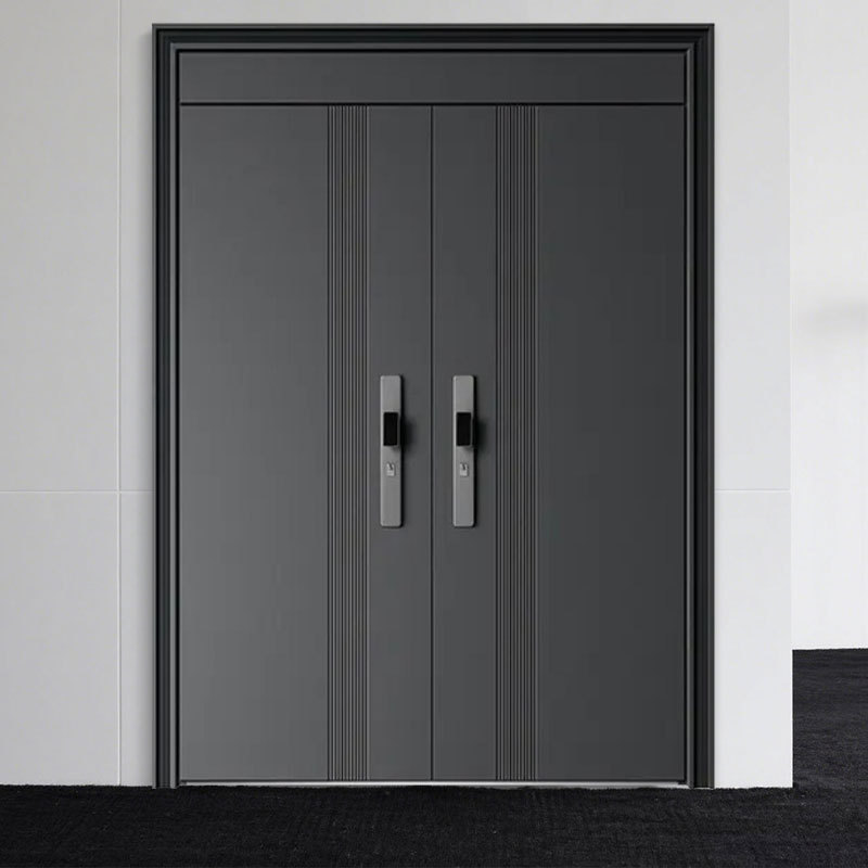 Grade a Anti-Theft Door, Entrance Door, Double Door, Cast Aluminum Villa Door, Self-Built House, Armored Door, Entrance Door Wholesale