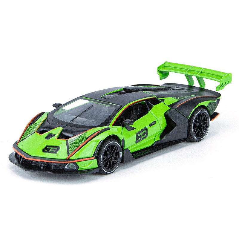 [Boxed] Xin Hao Di 1:32 Scale Scv12 Alloy Sports Car Model Toy, Recommended on Douyin Live, Hot Sale
