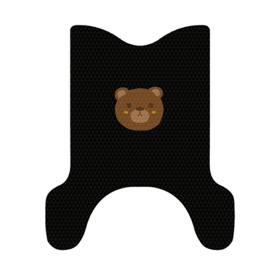 Pad Modified Decorative Accessories — Electric vehicle foot mat - yadi-m10-d-exclusive-little-bear-a3423