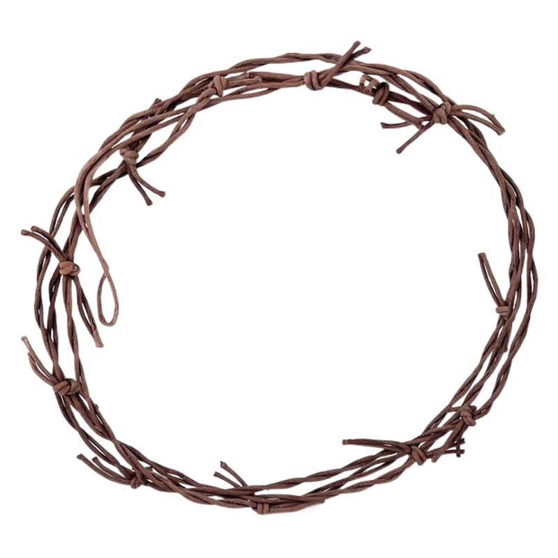 Simulación divertida Alambre de plástico Festival de fantasmas Habitación secreta casa fantasma persona entera jingle Cadena de juguete fibra química ratán accesorios decoraciones