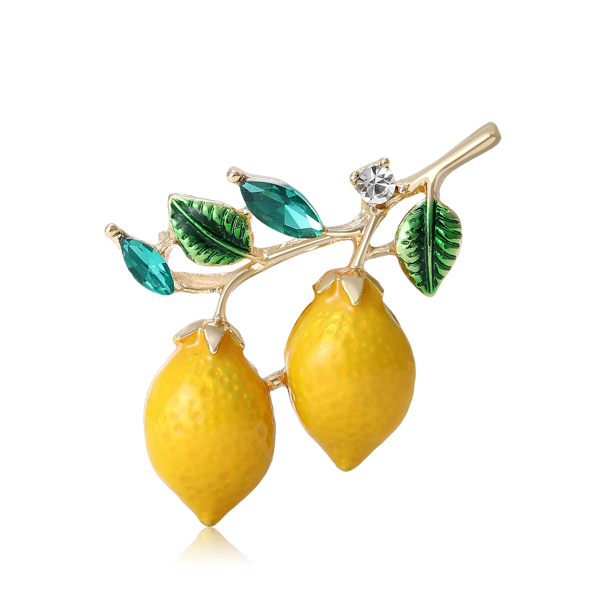 Fashionable fresh metal enamel