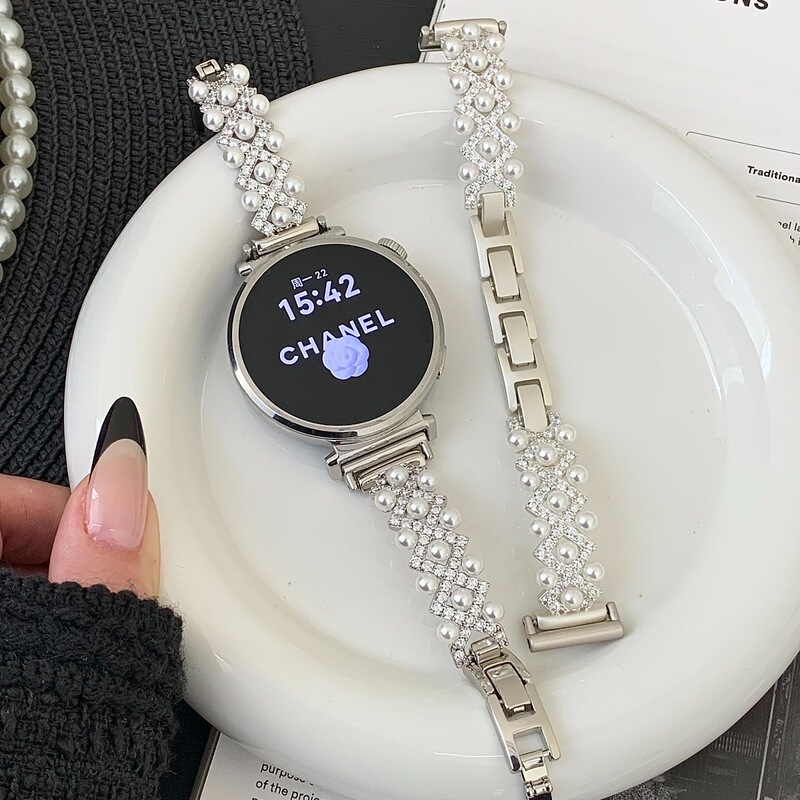 Gentle Pearl High-End Suitable for Gt6 Huawei Watch Gt5 Strap Gt4/3 Women's Fit3/Fit4 Bracelet 10