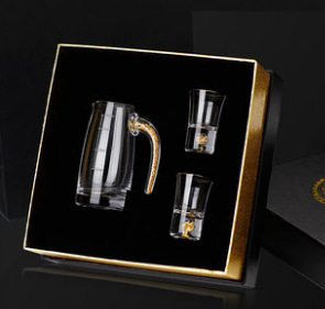 Taza de licor de lámina de oro 2_1