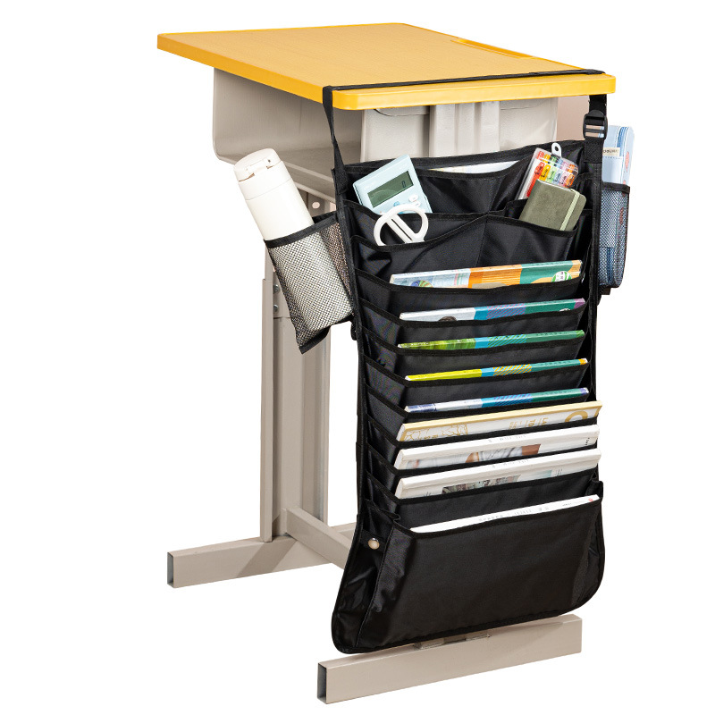 73164 bolsas colgantes de escritorio de escritorio bolsa de lona de escritorio de estudiantes de escuela secundaria y secundaria