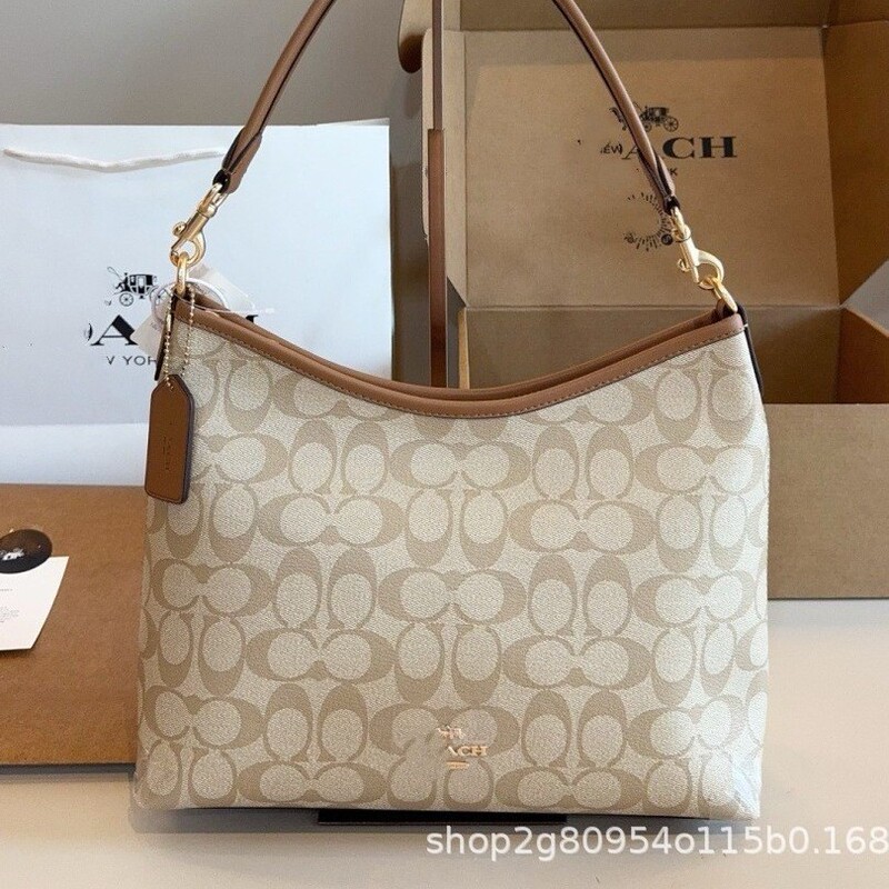 High-Quality Koujia 2025 New Model Laurela Large-Capacity Shoulder Bag with Monogram Pattern Crossbody Bag High-Quality Koujia 2025 New Model Laurela Large-Capacity Shoulder Bag with Monogram Pattern Crossbody Bag