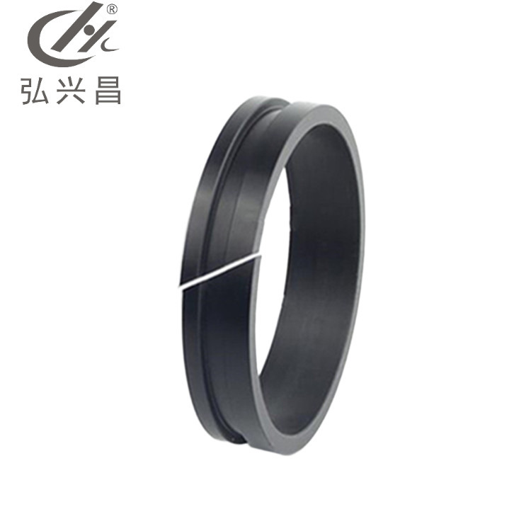 直供PTFE四氟密封件 POM UHMW-PE轴用带刮唇导向环(导向带)DFAI