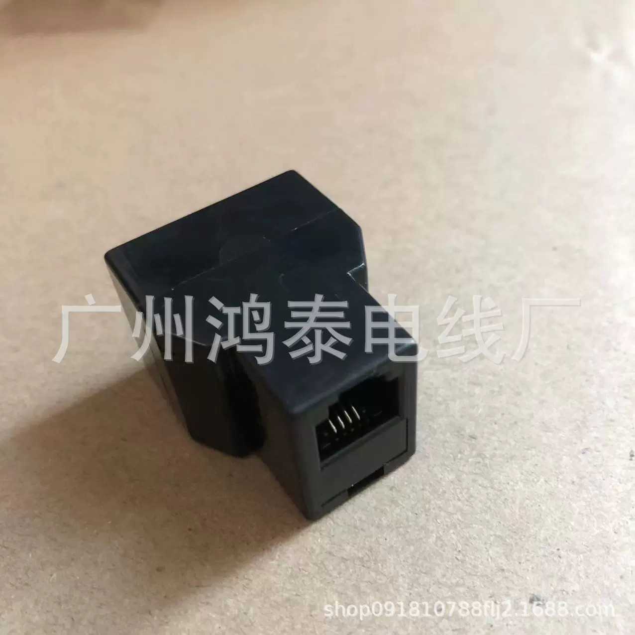 Телефон прямого телефона фабрики трехсторонний одна минута 2 соединителя 6P4C с линией набором разделителя сплиттер телефона