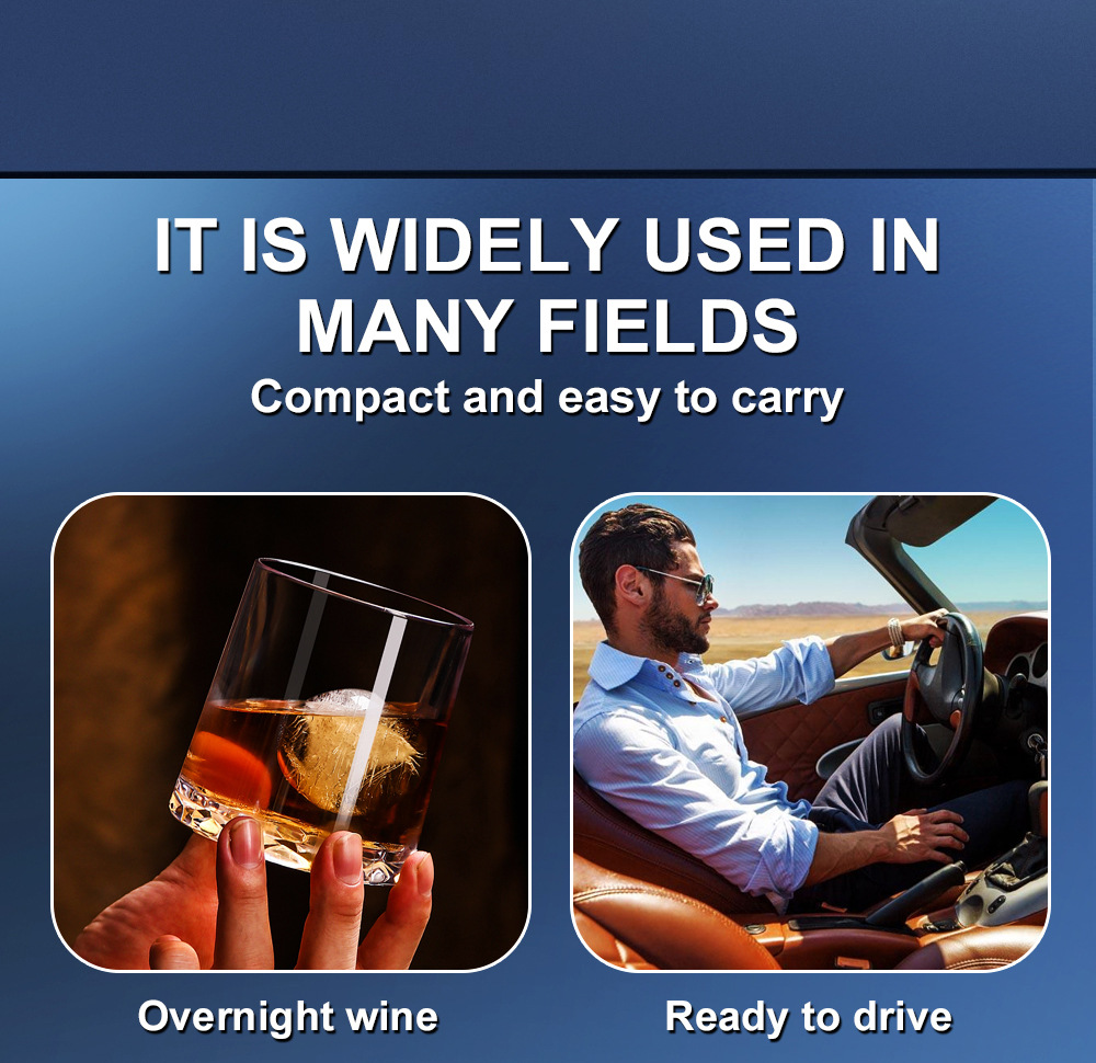 New Alcohol Tester Portable S+ Drunk Driving Special Alcohol Tester Home Air-Blown Personal Wine Tester