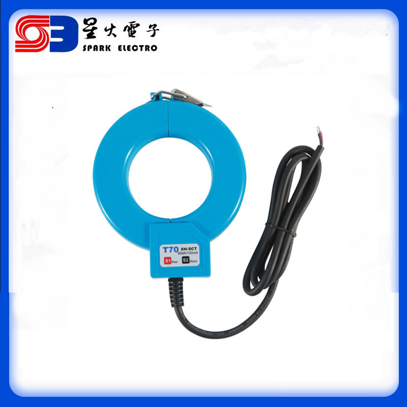 星火 XH-SCT-70mm 圆形开合式电流互感器 改造/ 0.33v / mA的输出