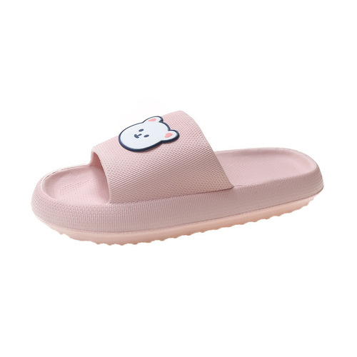 Wholesale New Fashion Cute Summer Indoor Home Outdoor Wear Lightweight Unisex Solid Color One-piece Slippers Soft Home Use