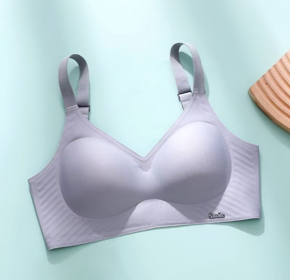 La ropa interior sin marcas de jalea para mujeres soporte suave de taza fija anti-caída torvin sujetador de senos colaterales cómodos movimiento image 9