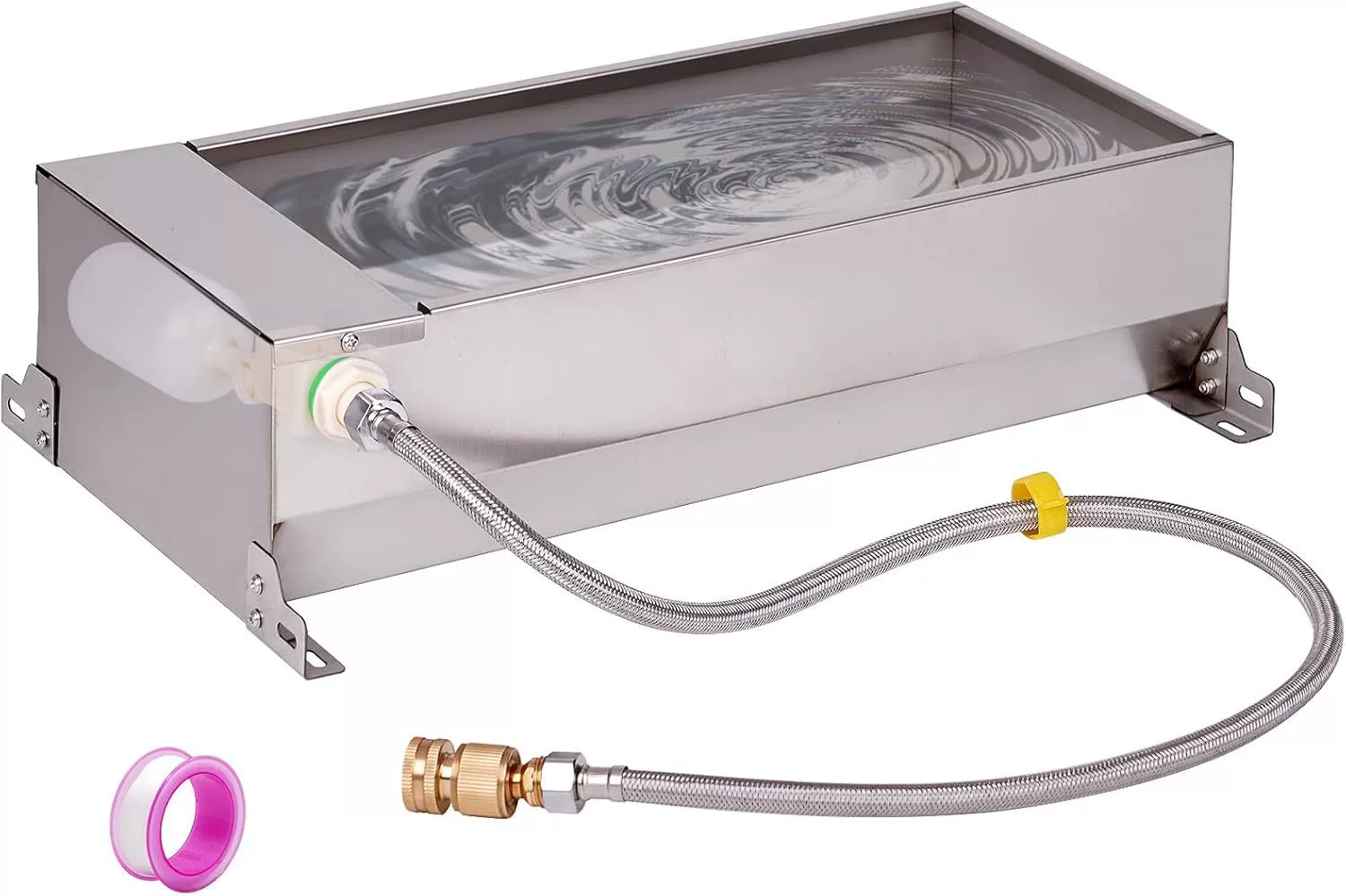 Автоматический резервуар для воды для скота из нержавеющей стали 304, диспенсер для воды для животных с комплектом плавающего клапана, уличный резервуар для воды для большой собаки